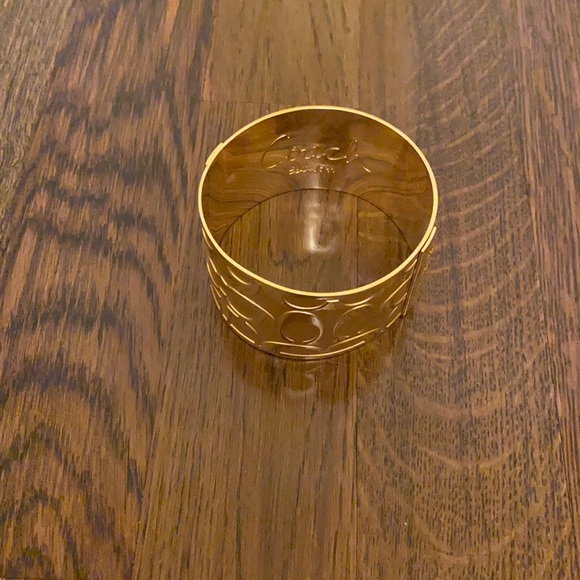 Coach gold bracelet